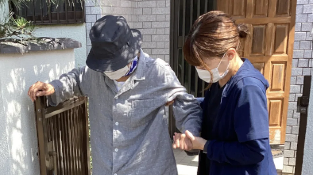 訪問リハビリの様子